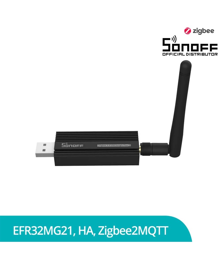GloboStar® 80057 SONOFF ZBDongle-E - Zigbee Wireless 3.0 USB Dongle Plus - Universal Gateway HA & Zigbee2MQTT
